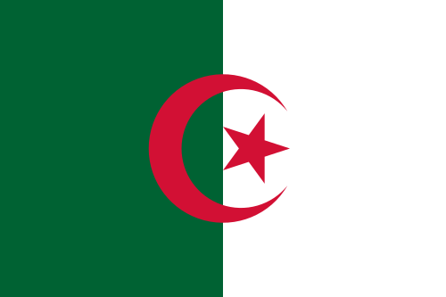 Drapeau de l'Algérie