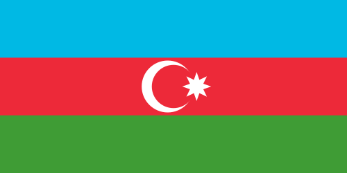 Drapeau de l'Azerbaïdjan