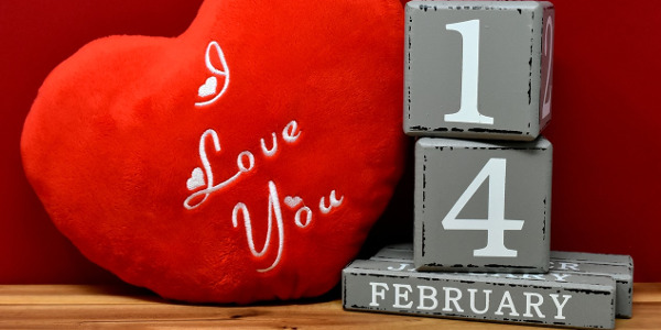 14 février, jour de la Saint-Valentin